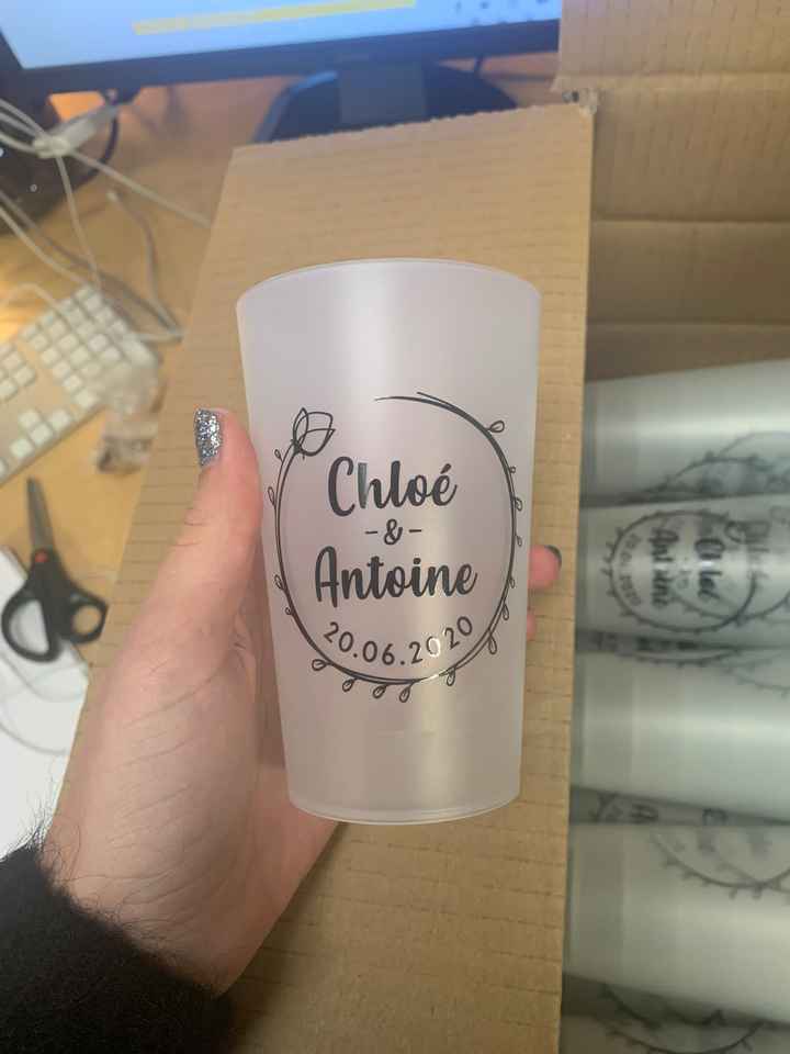 Gobelet personnalisé - 1