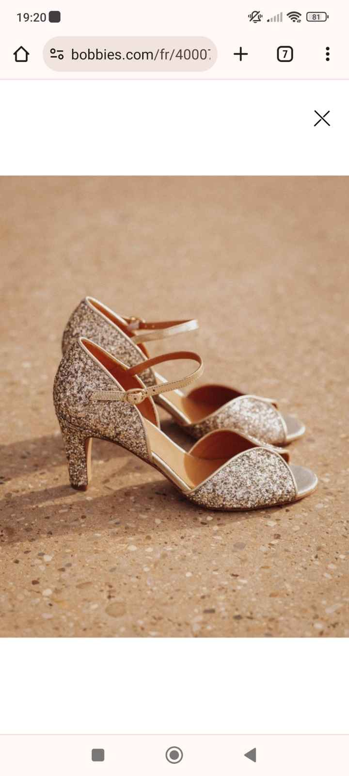 Chaussures mariée Morbihan - 1