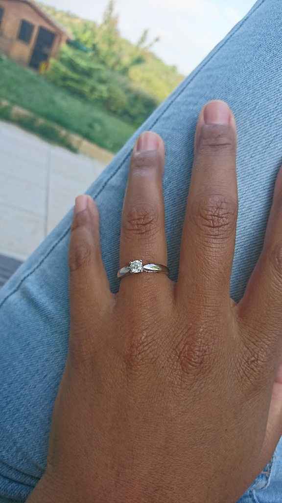 Et vous à quoi ressemble votre bague de fillancailles ? - 1