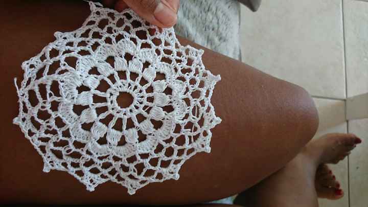 Napperons crochet déco champêtre - 1
