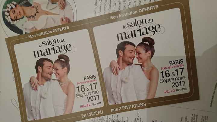 Invitation salon du mariage- paris - 1