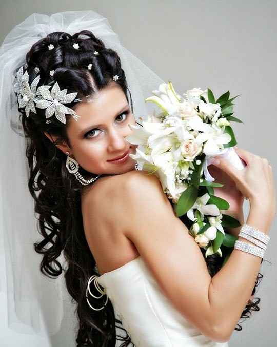 Coiffure pour cheveux très long - 1
