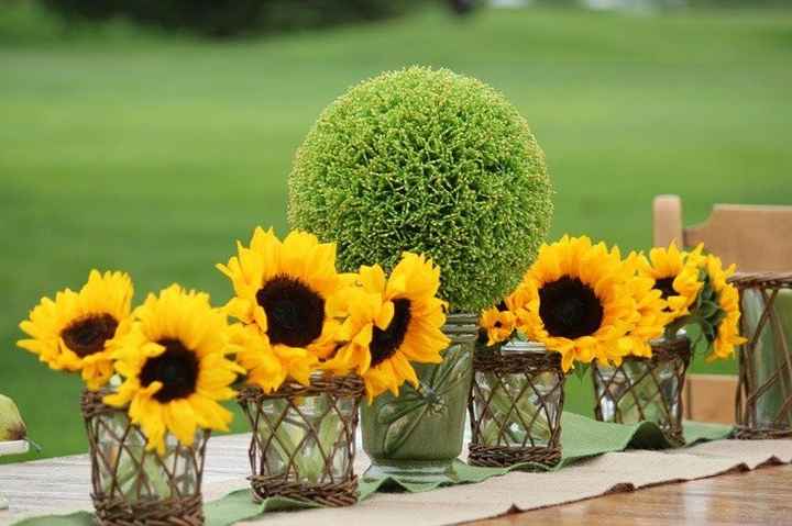 Inspirations mariage- tournesol - 2