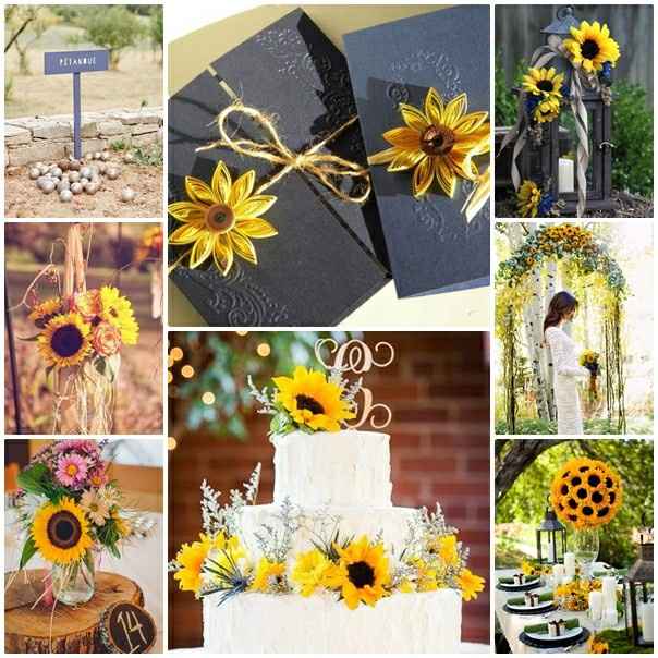 Inspirations mariage- tournesol - 6
