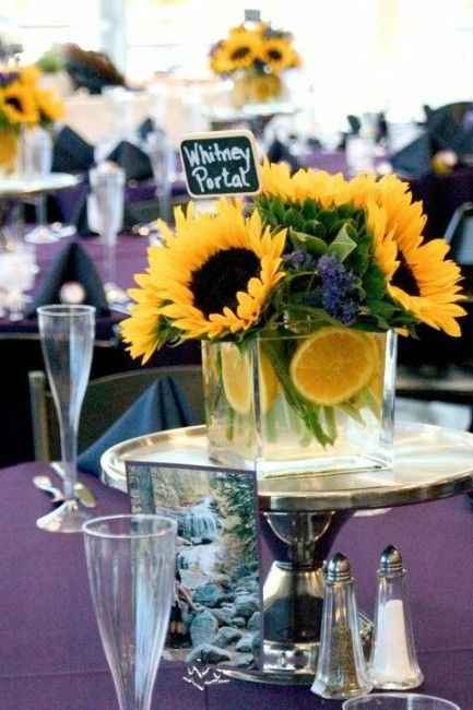 Inspirations mariage- tournesol - 8