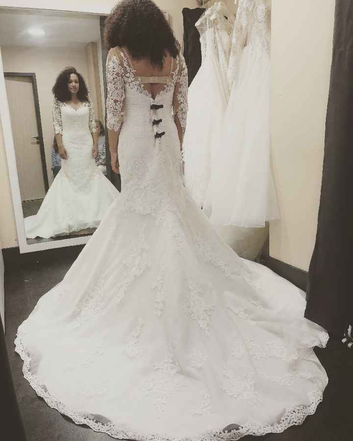 Premier essayage : robe trouvée ! - 1