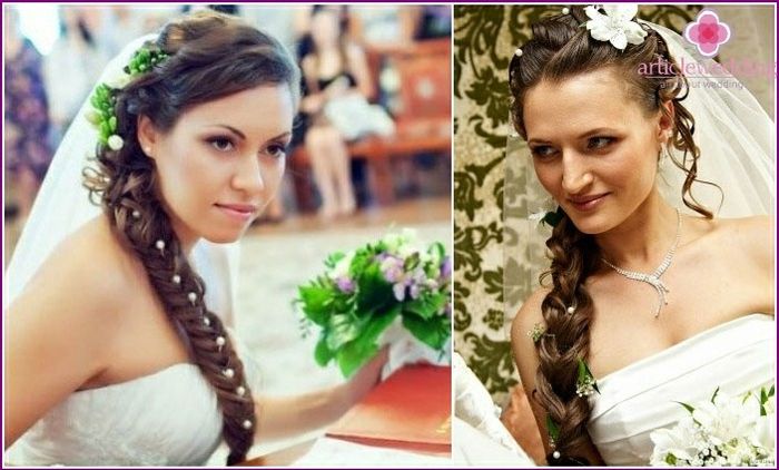 Coiffure pour cheveux très long - 1