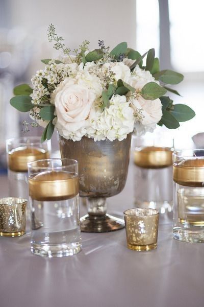 Deco blanc et or - 4