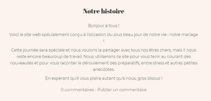 Racontez-leur votre histoire avec le Blog de mariage 💛 5