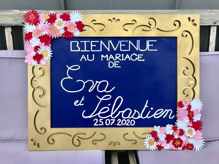 Tableau de bienvenue dit terminé - 1