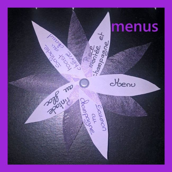 menus