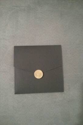 Prototype n°1 cachet de cire