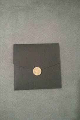 Prototype n°1 cachet de cire