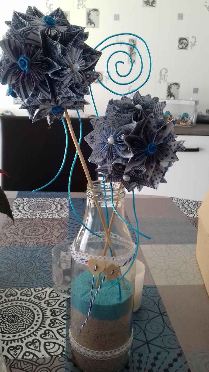 Les centres de tables : rond ou carré ? - 1