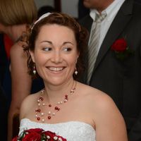 Mise en beauté de la mariée