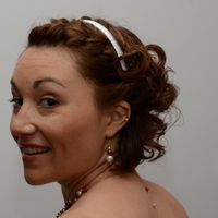 Coiffure de mariée - carré plongeant (1)