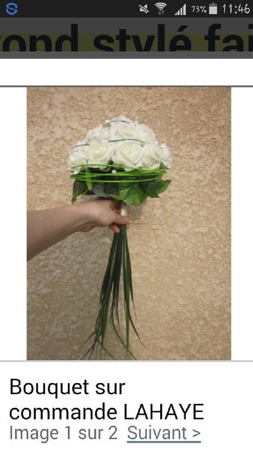 Bouquet de mariée - 1