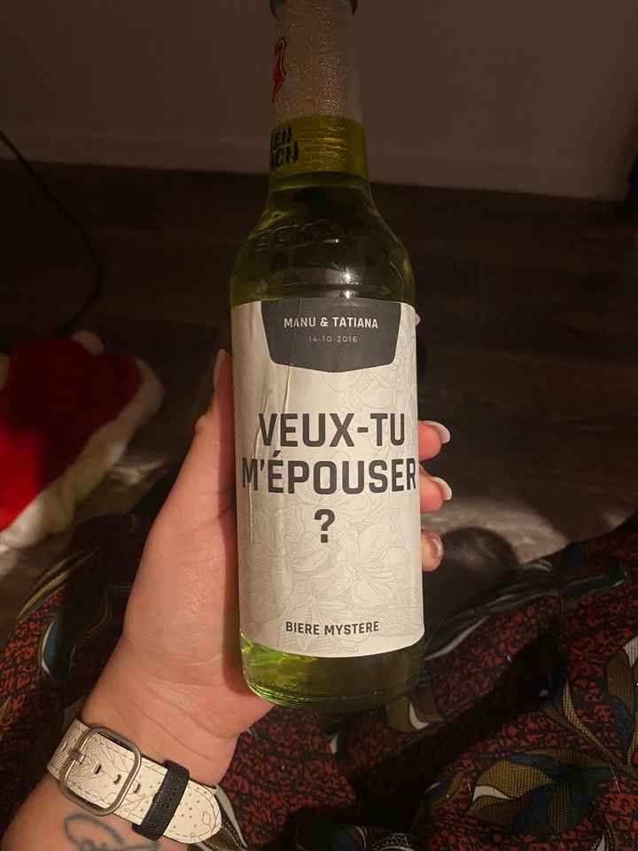 Cadeau fiançailles - 1