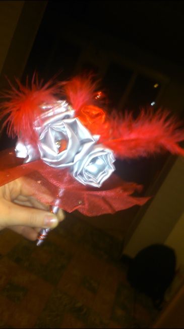 Boutonnière pour les témoins et broche pour les temoines  - 2
