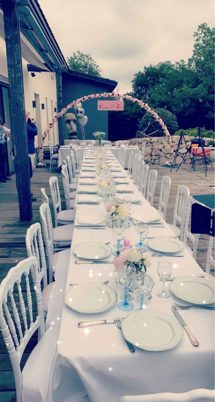 Mariage covid mairie + repas jardin . Enfin Madame p ! - 3
