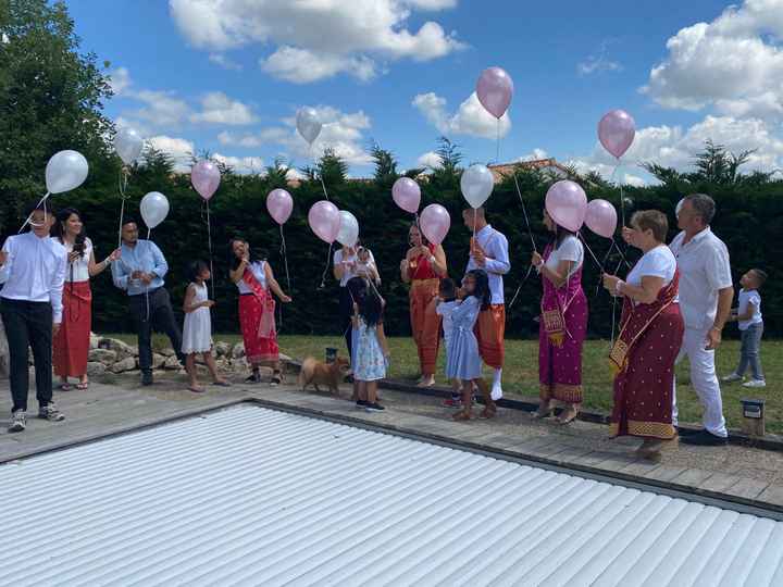 Mariage covid mairie + repas jardin . Enfin Madame p ! - 4