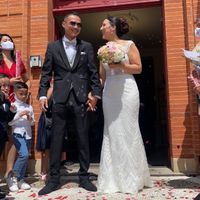 Mariage covid mairie + repas jardin . Enfin Madame p ! - 1