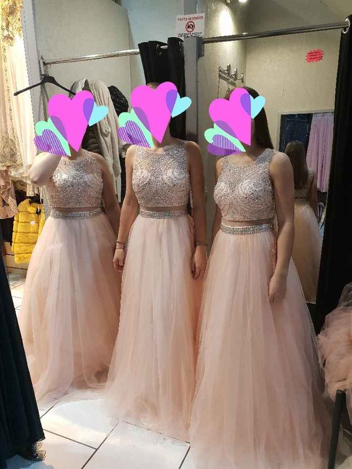 Robe demoiselles d'honneur - 1