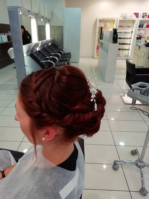 Essai chignon - 2