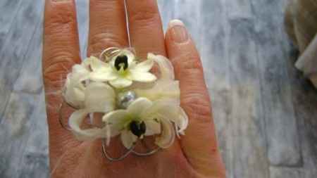 bague floral