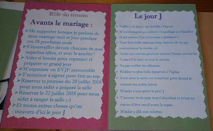 Voilà mon petit kits pour mes témoins, fini !!! - 5