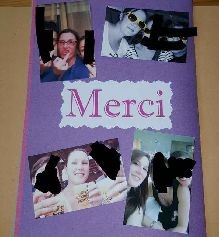 Voilà mon petit kits pour mes témoins, fini !!! - 9