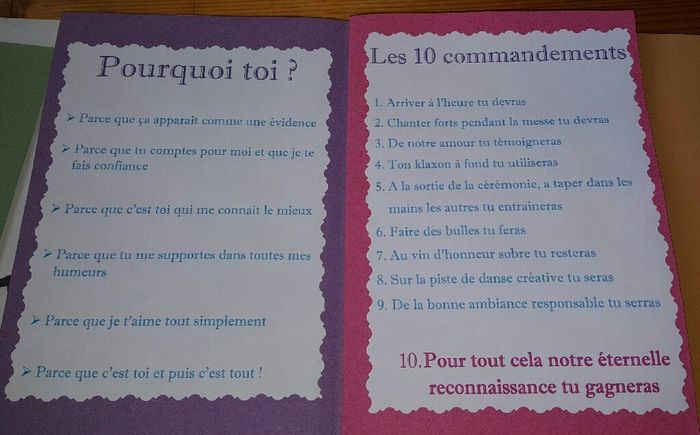 Voilà mon petit kits pour mes témoins, fini !!! - 4