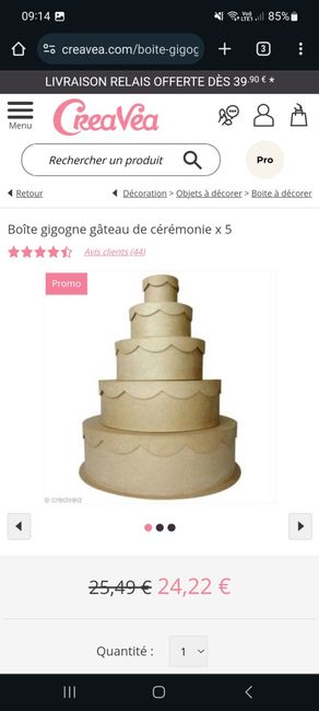 Urne wedding cake 2