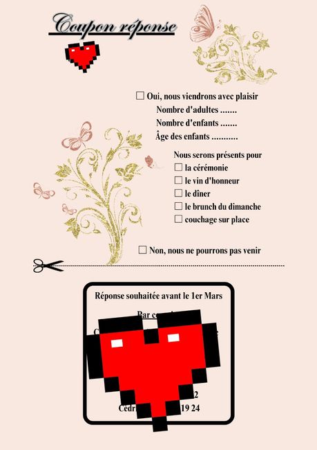 Rédaction faire-part 4