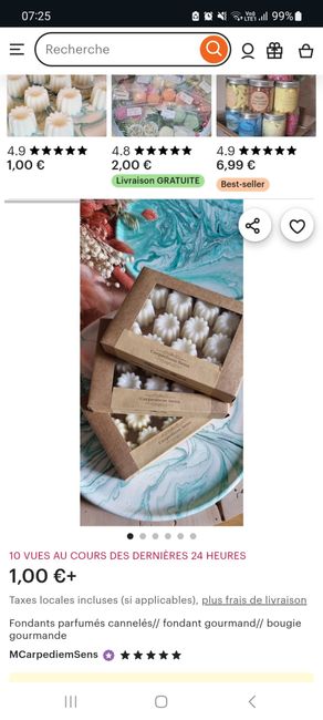 Cadeaux invités cannelés 1