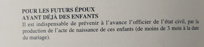 Dossier de mariage : mais pourquoi ? 1