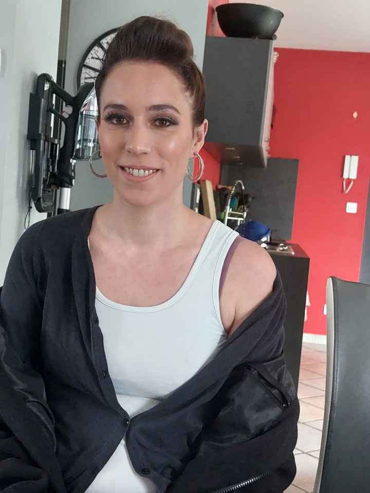Essai maquillage coiffure - 1