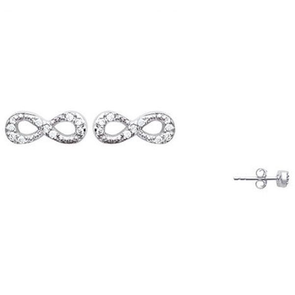 Boucle d'oreille infini