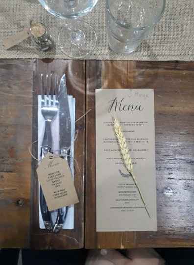 notre essai de décoration de table