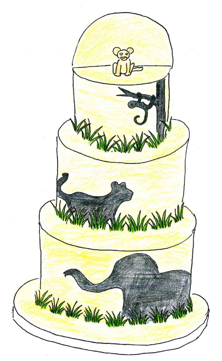 Wedding/Baptême Cake