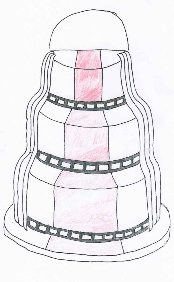 Wedding/Baptême Cake