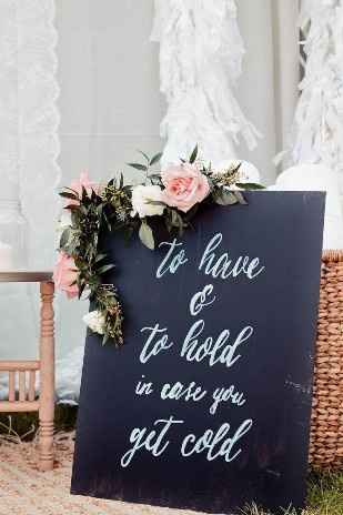 Panneau mariage