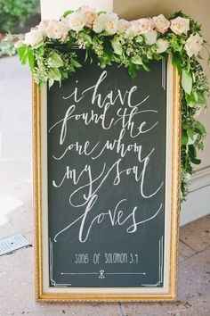Panneau mariage