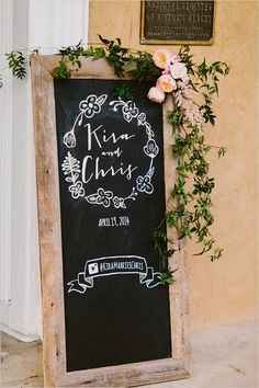 Panneau mariage