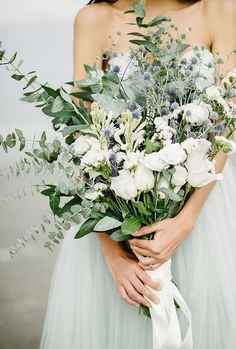 Bouquet gris/noir 5