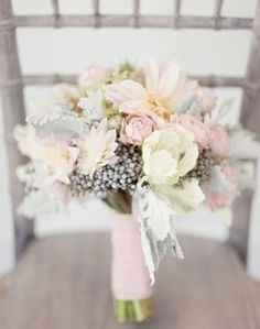 Bouquet gris/noir 10