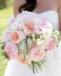 Bouquet rose pale 2