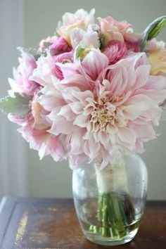 Bouquet rose pale 4