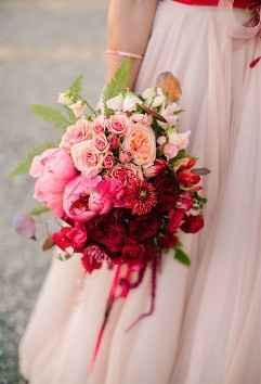Bouquet mélange de rose 5
