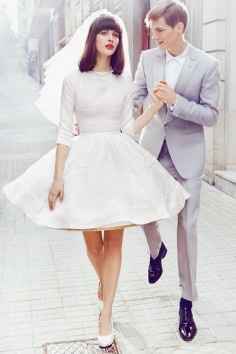 Robe courte jupon 3